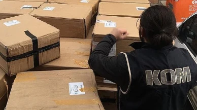 Erzurum'da tonlarca kaçak tütün ele geçirildi