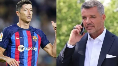 Fenerbahçe Başkanı Sadettin Saran, transfer çalışmaları kapsamında Robert Lewandowski için adımlar atıyor