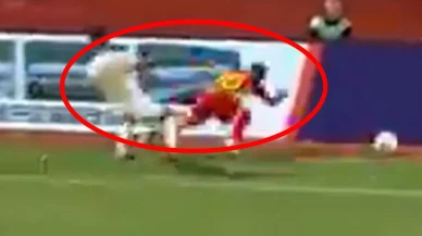 Futbol maçında korkunç olay!