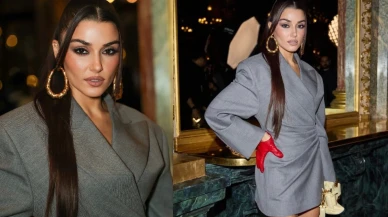 Türk oyuncu Hande Erçel, uluslararası alanda tanınan bir defilede podyuma çıktı