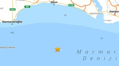 Marmara'da korkutan deprem