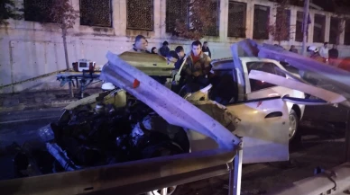 Otomobil bariyere çarptı: 1 ölü