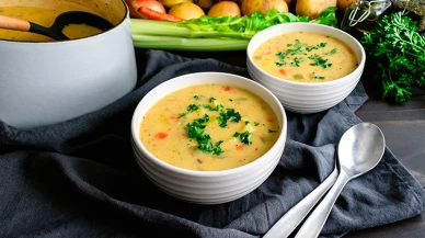 Patates çorbası tarifi... En kolay ve lezzetli Patates çorbası nasıl yapılır? Pratik Patates çorbası tarifi