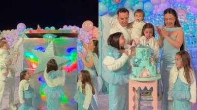 Yüksek gelirleriyle dikkat çeken çift, Boğaz manzaralı özel kutlama yaptı!