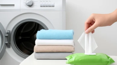 Çamaşırlarınıza eklediğiniz ıslak mendil sizi şaşırtacak bir şekilde faydalı olabilir!