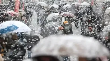 Meteoroloji'den gelen son hava durumu raporuna göre, yakında lapa lapa kar yağışı bekleniyor!