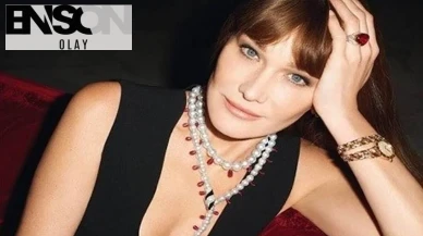 Fransa'nın eski first lady'si, kapak kızı oldu