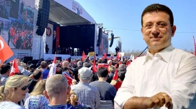 Sanatçılar İmamoğlu'na destek için Maltepe'de