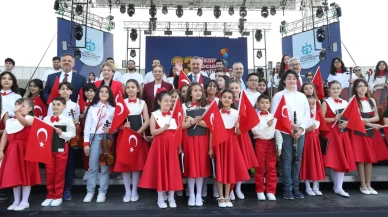 23 Nisan Gösterisi, Renkli ve Coşkulu Anlara Sahne Oldu!