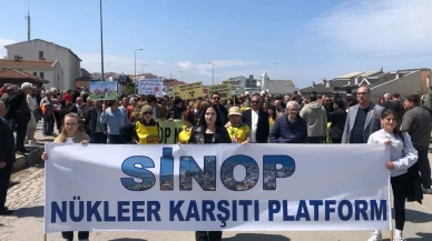 Sinoplular sokakları doldurdu: Nükleer ihtiyaç değil, siyasi tercih