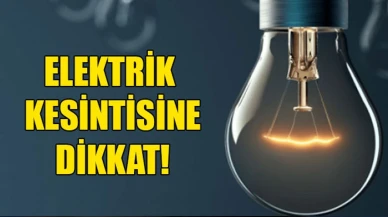 Tekirdağ’da 26 Nisan Cumartesi Günü Elektrik Kesintisi Yaşanacak