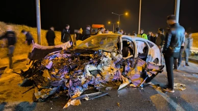 Van'da acı kaza: Baba ve 2 kızı hayatını kaybetti