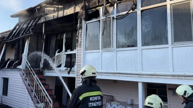 Konya'da eski eş dehşeti: Darp edip evi yaktı