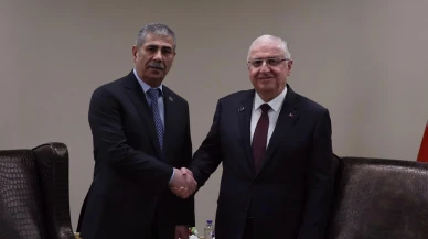 Bakan Güler, Azerbaycan Savunma Bakanı Hasanov ile bir araya geldi