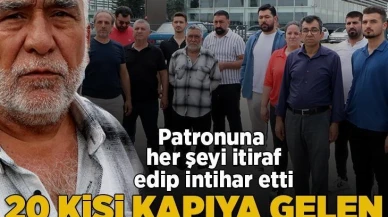 Yaptığı dolandırıcılığı patronuna anlatıp intihar etti! Milyonluk olayda şok detaylar