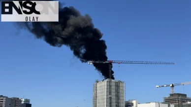 Berlin'de bir binada yangın: 3 kez patlama sesi duyuldu