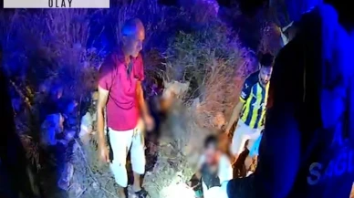 Ayağı motosiklet jantına sıkışan sürücüyü itfaiye kurtardı