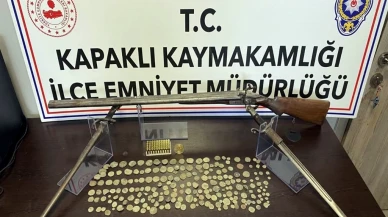 Tekirdağ’da çok sayıda tarihi eser ele geçirildi