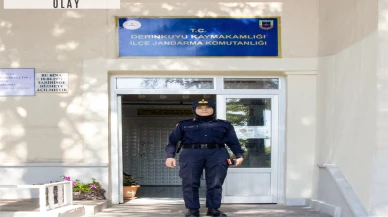 Nevşehir’de ilk kadın jandarma karakol komutanı göreve başladı