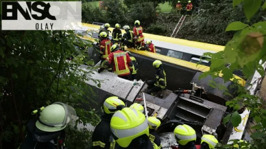 Almanya'da tren kazası: 3 ölü, 41 yaralı