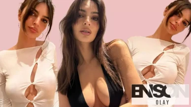 Emily Ratajkowski tatile çıktı, görenlere "Hiç giymesen de olurmuş" dedirtti