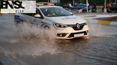 Edirne'de içme suyu hattı yine patladı
