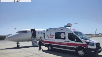 33 günlük bebeğin imdadına ambulans uçak yetişti