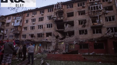Kiev'e dron ve füze yağmuru: Rus güçleri gece boyunca saldırdı