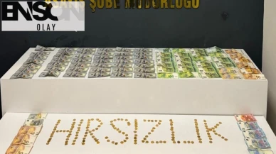 Evden 2 milyon liralık altın ve döviz hırsızlığı