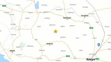 Konya'da korkutan deprem