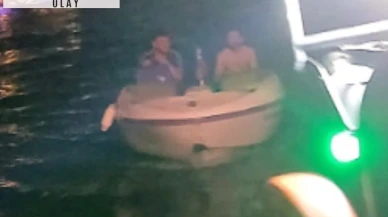 İstanbul Boğazı'nda sürüklenen tekne kurtarıldı