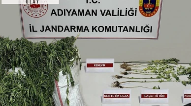 Adıyaman'da uyuşturucu operasyonu: 5 kişi yakalandı