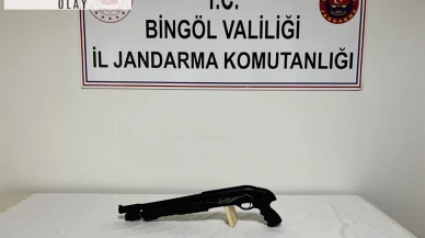 Jandarmadan Bingöl'de Ruhsatsız Silah Baskını