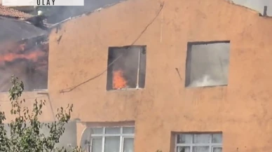 Beykoz'da yangın: 4 kişi mahsur kaldı