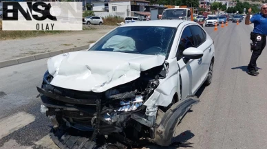Samsun'da polis aracı kaza yaptı! Yaralılar var...