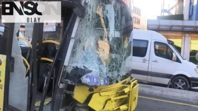 Arnavutköy'de İETT kazası! 1 ölü