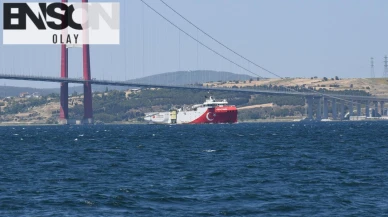 Oruç Reis İstanbul Boğazı'na ulaştı!