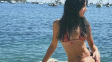Helin Kandemir'den Fransa kıyılarında tatil pozları
