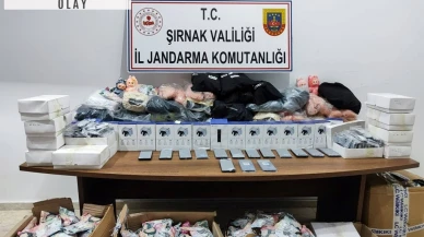 Şırnak’ta son 1 haftadaki kaçakçılık operasyonlarında 59 gözaltı