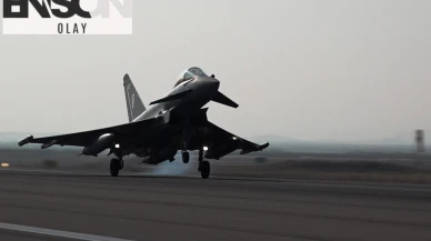 Eurofighter hamlesi İsrail'i panikletti
