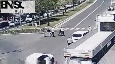 Trafikte ‘Niye yavaş gidiyorsun’ kavgası