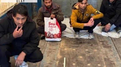 Amasya'da durdurulan TIR'dan 4 düzensiz göçmen çıktı