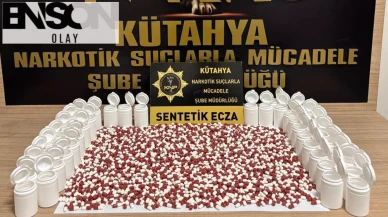 Kütahya'da zehir tacirlerine operasyon: 5 tutuklama