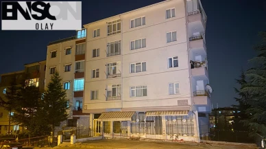 Ankara'da 8 katlı apartman tahliye edildi
