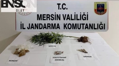 Mersin’de uyuşturucu operasyonu: 8 gözaltı