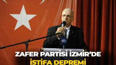 Zafer Partisi İzmir İl Başkanlığı'nda istifa depremi