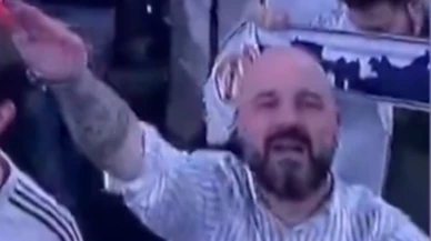 Real Madrid 'Nazi selamı' veren taraftarı tribünden kovdu!