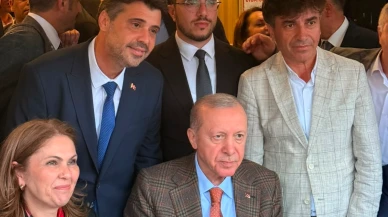 Cumhurbaşkanı Erdoğan, Edirne heyetini kafede ağırladı