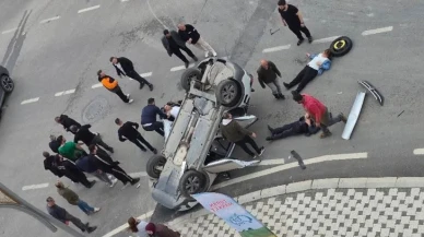 Polisle alay eden 8 şahıs polis ekipleri tarafından yakalandı ve gözaltına alındı.