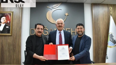 Şarkıcı Latif Doğan, Doğanşehir İlçesi'ne cömert bağışta bulundu
